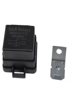Automotive Relay 12Vdc Resistor 40/30A 1C/O Metal bracket Skirted case